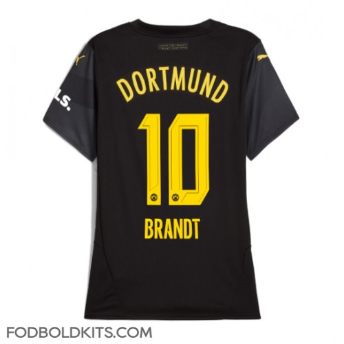 Borussia Dortmund Julian Brandt #10 Udebanetrøje Dame 2024-25 Kortærmet